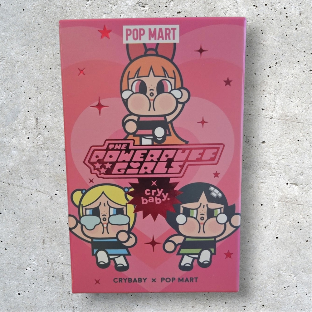 🆕️POP MART Powerpuff Girls X Crybaby BUBBLES NIB SEALED